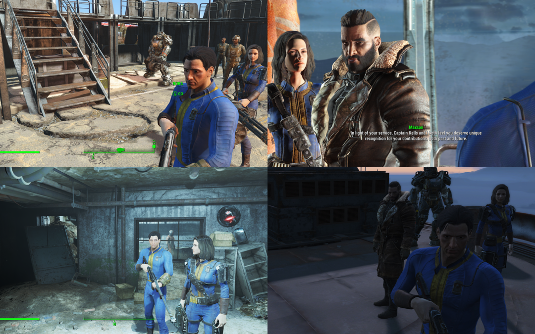 Fallout 4 Gameplay: Alive Nora & Nate joined Brotherhood Of Steel